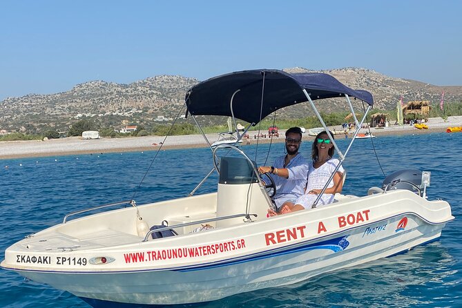Private Rent a Boat Without License - Meeting Point and Activity Duration
