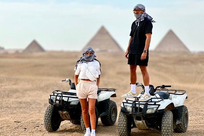Private Safari Quad Bike & Camel Ride Giza Pyramids &Lunch - Activities Included