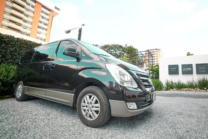 Private Transportation Service Within Guatemala City on a Minibus With A/C - Booking and Pickup Details