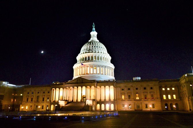 Private Under the Stars Night-Time Tour of DC (Up to 5 Guests) - Inclusions and Amenities
