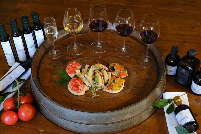 Private Wine, Extra Virgin Olive Oils & Cheese Tasting - Tasting Details