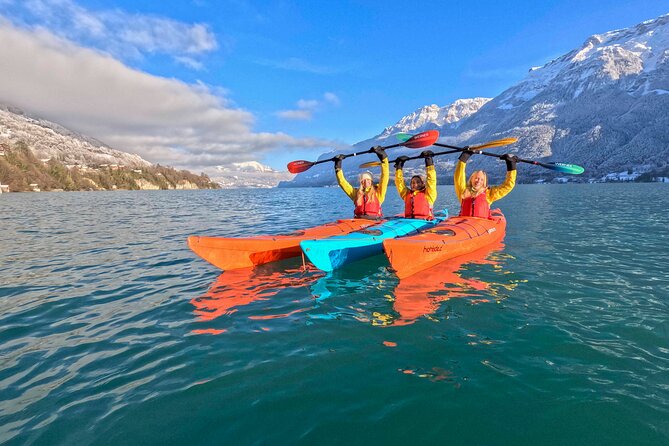 Private Winter Kayak Tour: Lake Brienz - Equipment and Amenities Provided