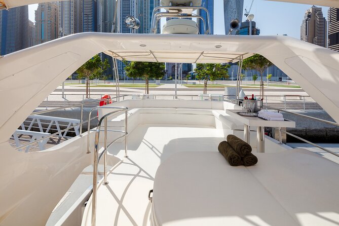 Private Yacht Dubai: Rent 61 Ft Luxury Yacht up to 30 People - Amenities and Inclusions