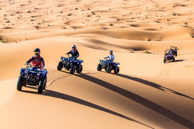 Quad Biking in Merzouga Dunes Desert Erg Chebbi - Meeting and Pickup