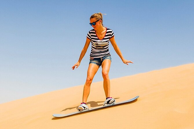 Quadbiking and Sandboarding Combo - Exploring the Scenic Landscape