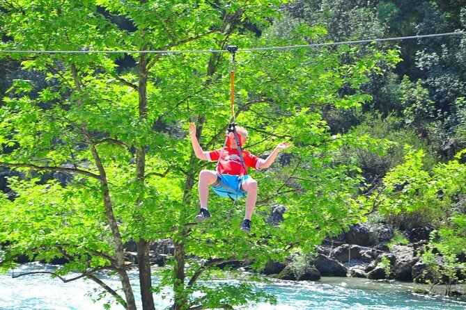 Rafting, Quad Safari, & Zipline Combo Experience With Lunch - Antalya Adventure