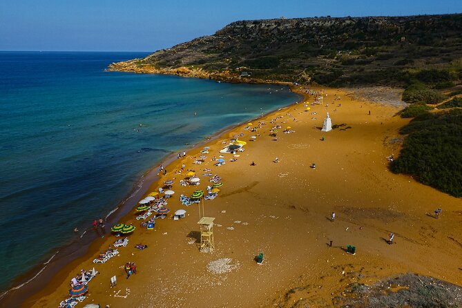 Ramla L-Hamra (Red Sand) Beach in Gozo and Cruise From Malta - Transport and Amenities