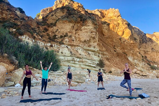 Revitalizing Beach Yoga in Portimao by El Sol Lifestyle - Beach Setting Ambiance