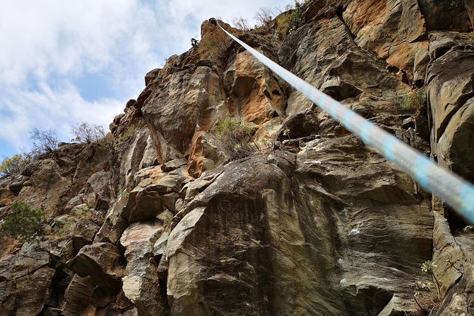Rock Climbing in Natural Space. - Climbing Techniques for Beginners