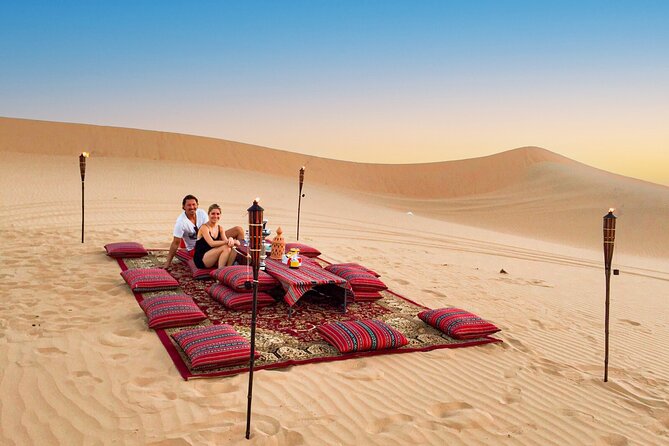 Romantic Private Dune Dinner Abu Dhabi - Culinary Delights on Offer