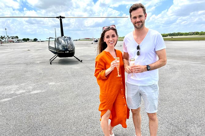 Romantic Private Helicopter Tour With Champagne - Miami & South Beach - Indulge in Champagne-Infused Bliss