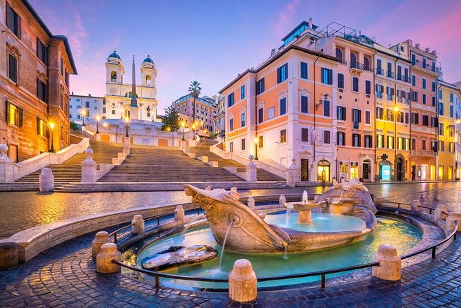 Rome by Night: Private Tour With Driver - Itinerary Highlights