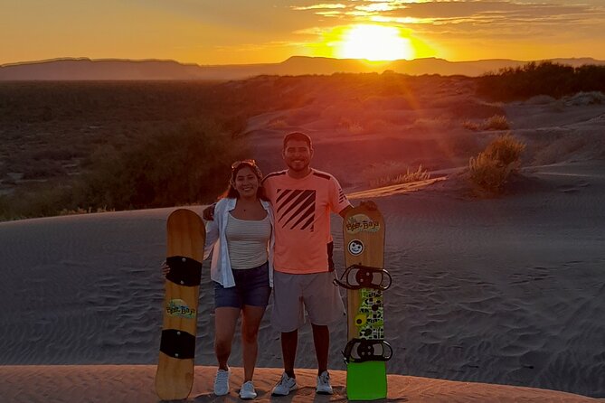 Sandboarding in the Mogote Dunes in Mexico - Inclusions