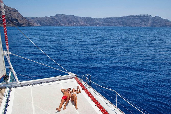 Santorini Cruise on Catamaran With BBQ & Open Bar - Ports of Departure