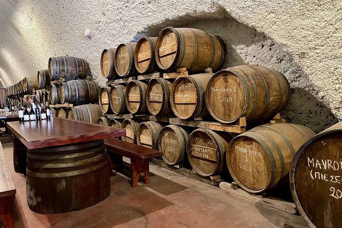 Santorini Private Wine Tour in 3 Wineries With Full Greek Meal - Sample Menu