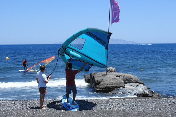 Santorini Wing Foil Surf Lesson for Beginners - Mastering the Basics of Wing Foiling