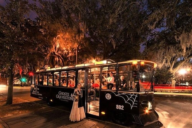 Savannah Ghosts & Gravestones Trolley Tour - Exclusive Nighttime Access