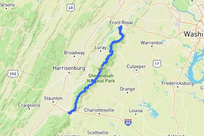 Self-Guided Audio Driving Tour in Shenandoah National Park - Features and Functionality