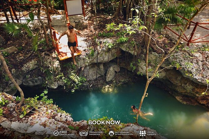 Semi-private 3 Waterfall Cenotes Experience - Meeting and Pickup Details