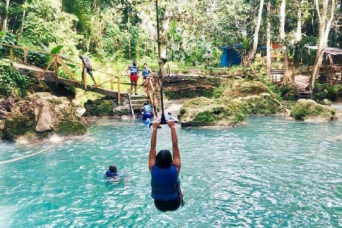 Shared Tour: Irie Blue Hole & Secret Falls Adventure Tour From Ocho Rios - Inclusions and Amenities