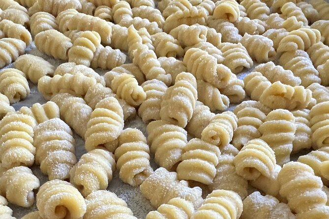 Sicilian Homemade Pasta Class, Wine Tasting & Dinner in Palermo - Dining Menu