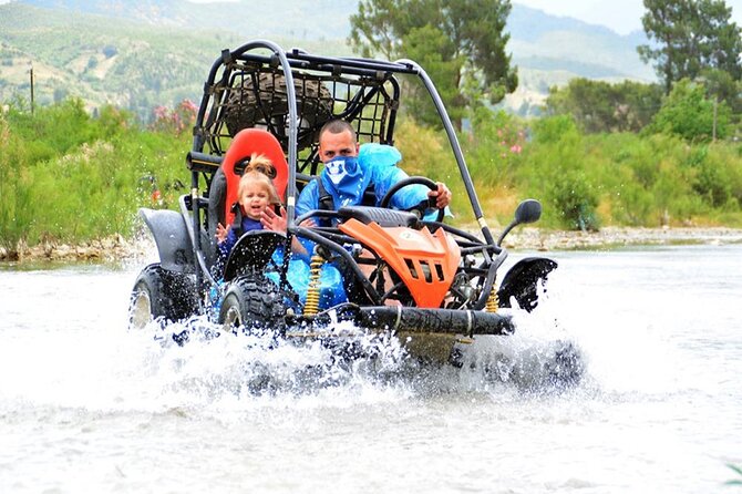 Side Combo Tour 3 in 1 Adventure Rafting Buggy And Zipline - Meeting and Pickup