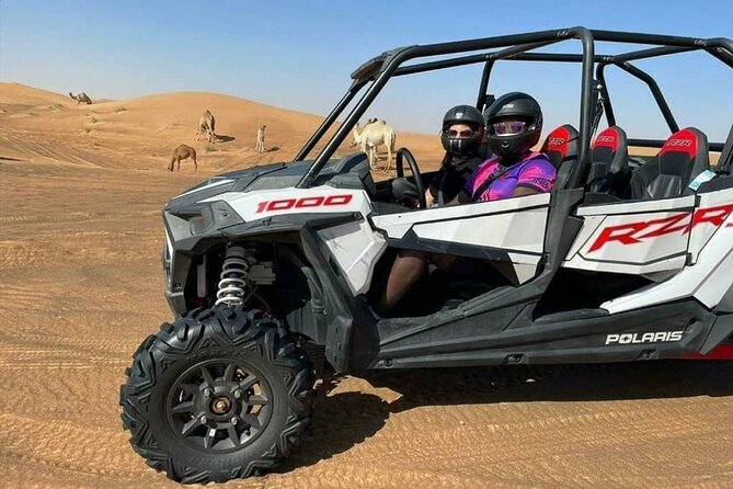 Small-Group Buggy Driving Experience With a Polaris RZR X4 - Exploring the Desert Dunes