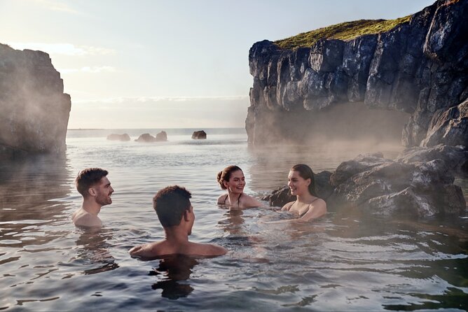 South Iceland Full-Day Tour From Reykjavík With Sky Lagoon Spa - Skogafoss Waterfall