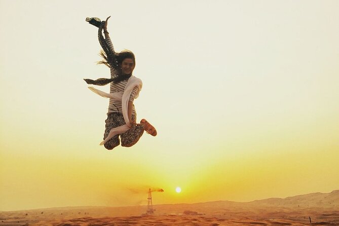 Sunrise in Dubai Desert - Pickup and Transportation