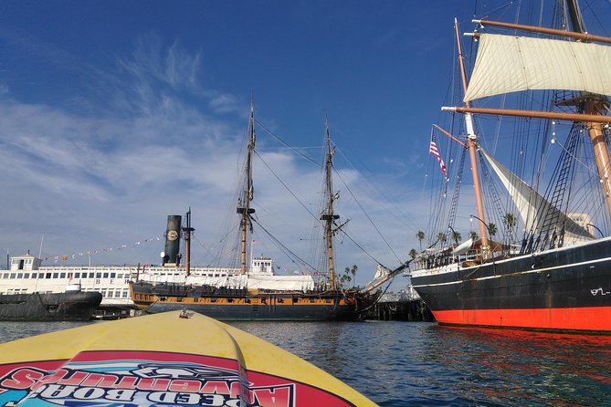 Super Saver: Self-Guided Speed Boat Adventure & Iride GPS Guided Scootertour - Exploring San Diegos Sights Independently