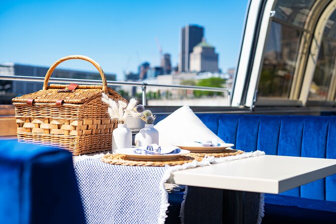 The Bateau-Mouche Picnic Cruise in Montreal - The Gourmet Picnic Box Menu