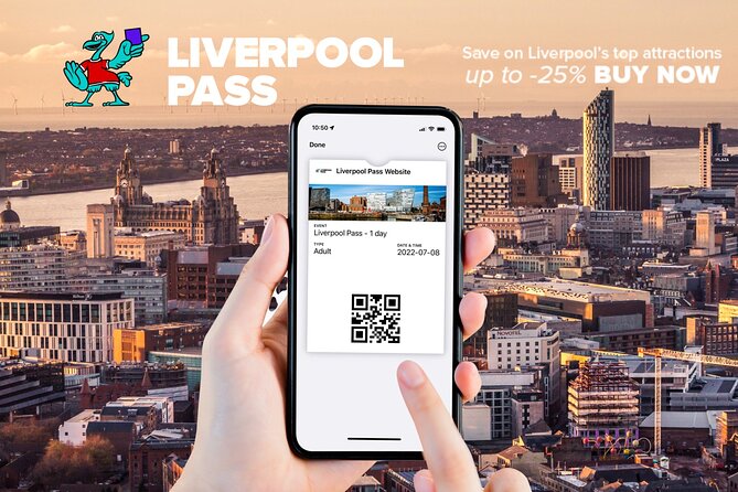 The Liverpool Pass®: All Top Attractions Inc. Hop-On Hop-Off Bus Tour | 1-Day - Included Attractions and Experiences
