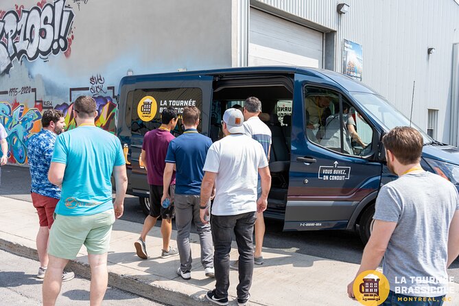 The Sip of Montreal Brew Tour - Meeting and Pickup Details