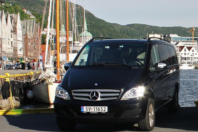 Transfer, Standard, 1-7 Pax: Bergen Airport TRANSFER - Inclusions and Amenities