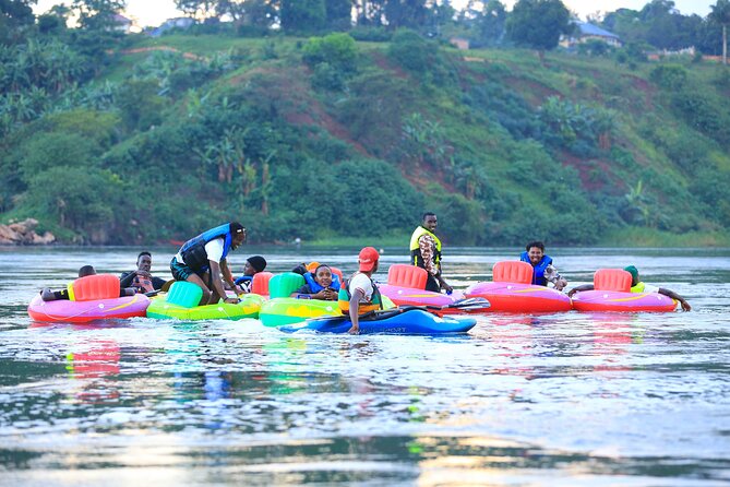 Tubing River Activity in Nile - Navigating the Meeting Point