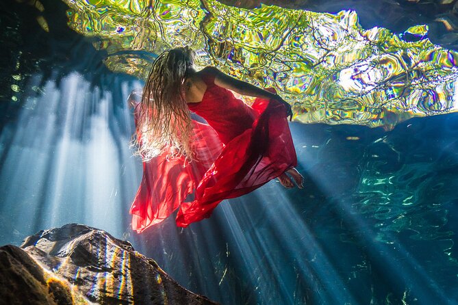 Underwater Photo Shoot Experience in Cenote - Included Services