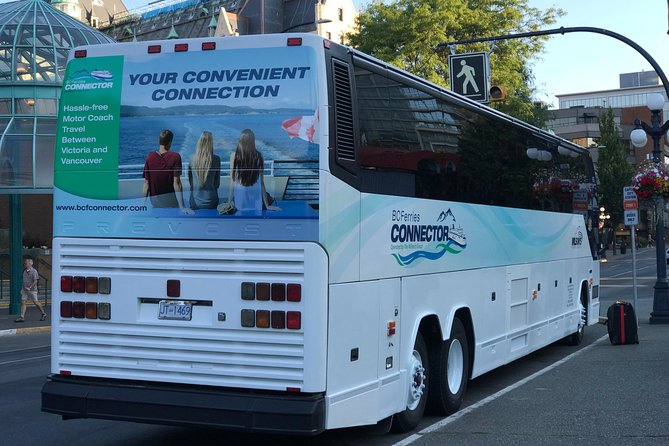 Vancouver to Victoria - Vancouver Cruise Terminal Pickup - Coach Bus Transfer - Costs and Inclusions