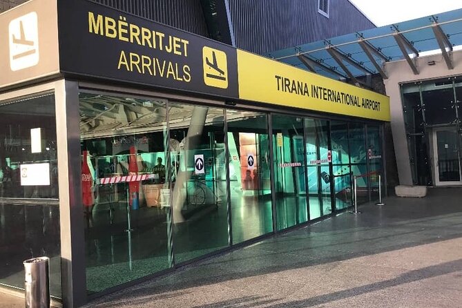 Velipoje Private Arrival/Departure Tirana Airport Transfer - Pickup and Drop-off Information
