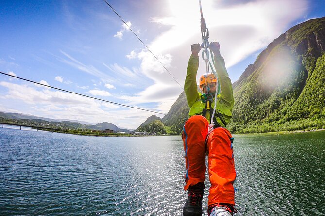 Zipline Experience in Mosjøen - Overview of the Experience