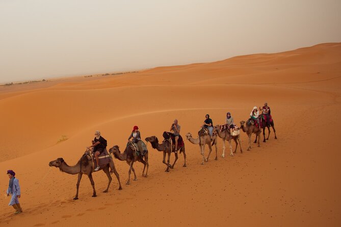 3 Days 2 Nights Desert Tour From Fes to Marrakech via Erg Chebbi - Exploring the Erg Chebbi Dunes
