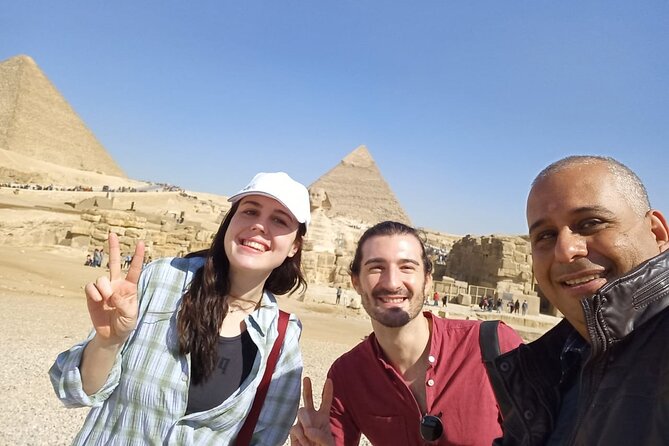 3 Days : Giza Pyramids , Egyptian Museum + Overnight CAMPING in the White Desert - Highlights of the Tour
