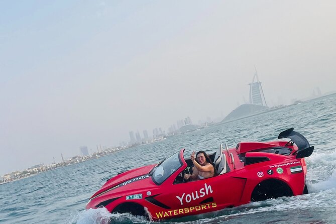 30MIN Jetcar Dubai With Burj Al Arab Views-Free Ice Cream - Inclusions and Amenities