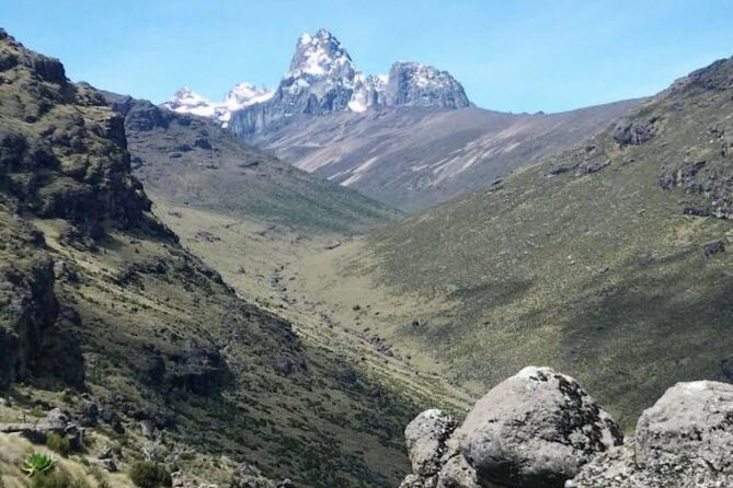 4 Days Mt Kenya Climb, Chogoria Route up and Out Sirimon Route - Park Fees and Guiding