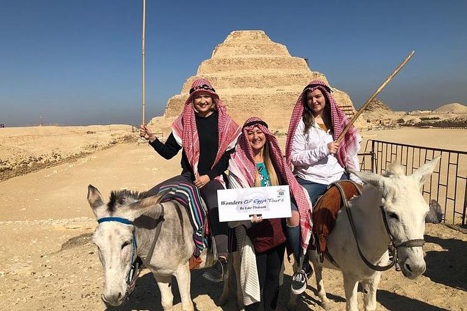 All Inclusive Tour to Giza Pyramids, Sphinx, Sakkara & Dahshur - Tour Highlights