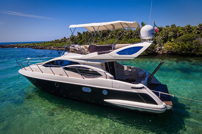 All Inclusive Tulum: 4 Hours Coast & Fun in 43 Yacht Azimut - Health and Safety