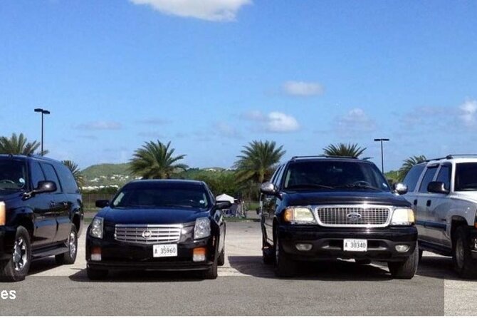 Antigua Roundtrip Airport Transfer - Vehicle and Capacity Details