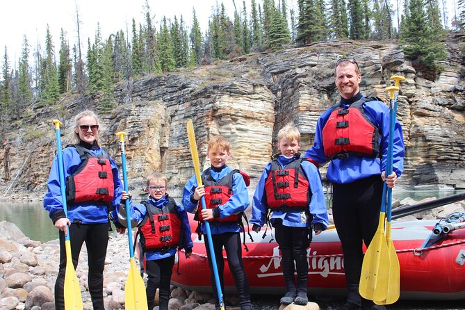Athabasca Canyon Run Family Rafting: Class II Plus Rapids - Meeting and Pickup Information