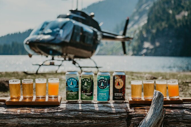 Backcountry Beer Tasting Helicopter Tour & Landing (Depart YPK) - Inclusions and Fees