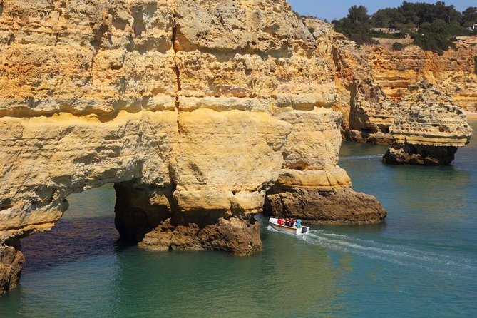Benagil Cave by Boat Carvoeiro Algarseco Caves by Minivan From Lagos - Capture Stunning Panoramic Views