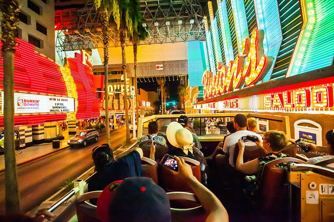 Big Bus Las Vegas: Sightseeing Night Tour by Open-top Bus - Tour Highlights and Included Features